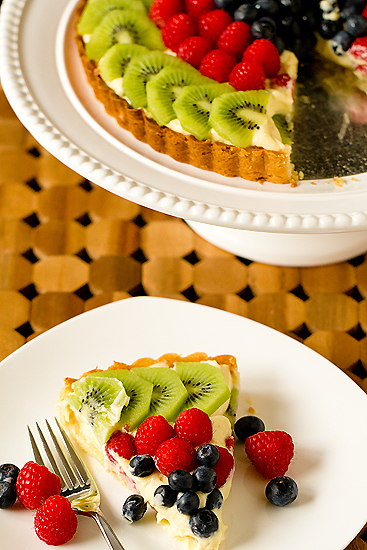 Fresh Fruit Tart with Pastry Cream