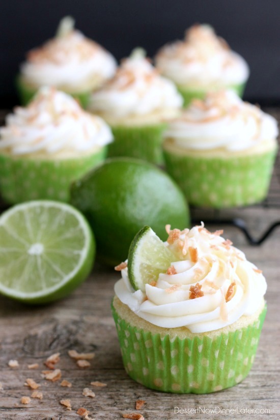 Coconut Lime Cupcakes
