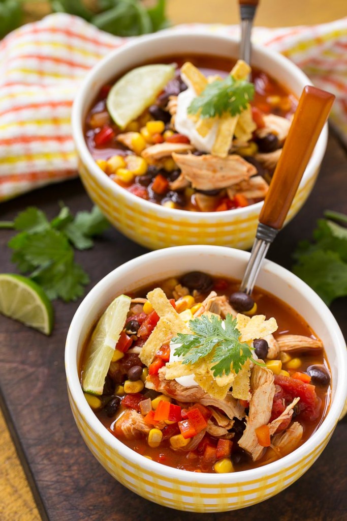 Quick and Easy Chicken Taco Soup