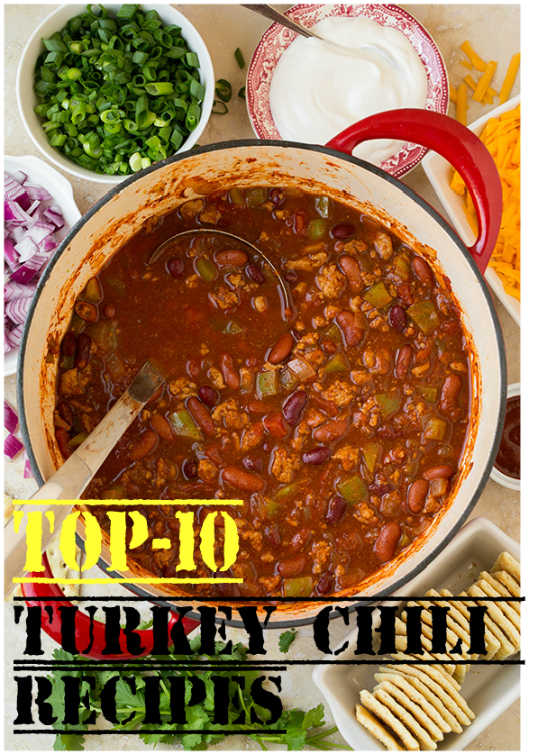 Top-10 Turkey Chili Recipes